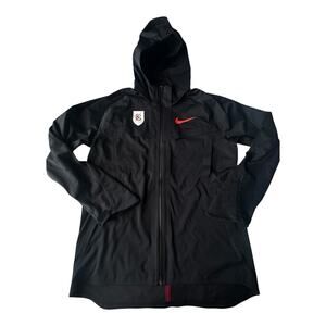 Nike Pro Elite Team Storm-Fit ADV Jacket Bowerman Track Black Mens Size Medium